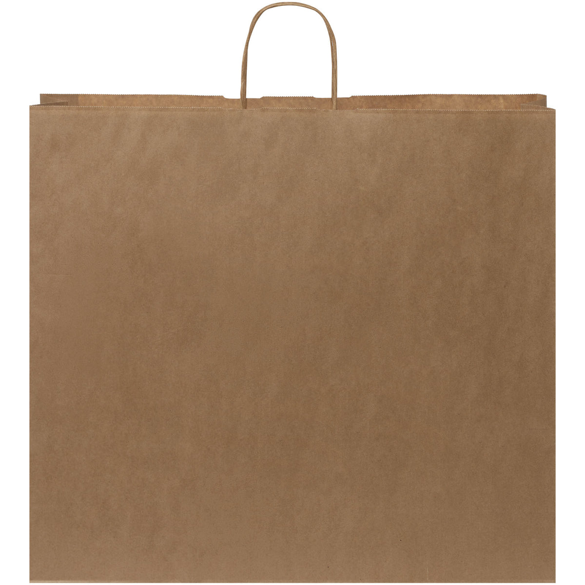 Kraftpapiertasche 90 100 g/m² mit gedrehten Griffen, 49,5 × 14 × 44 cm – Kraftpapier