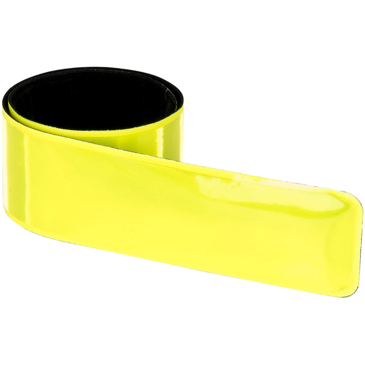 RFX™ 34 cm reflektierendes PVC Schnapparmband – Neongelb