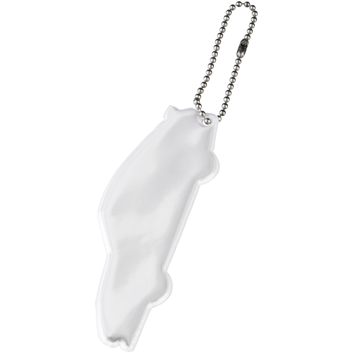 RFX™ H 12 Reflektierender Anhänger in Form eines Autos – Weiss