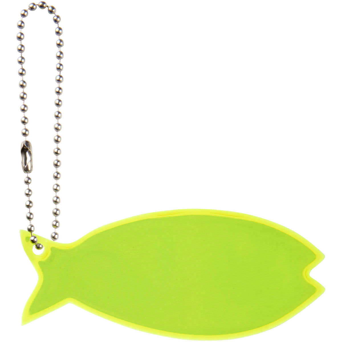 RFX™ H 12 Reflektierender Anhänger in Form eines Fisches – Neongelb