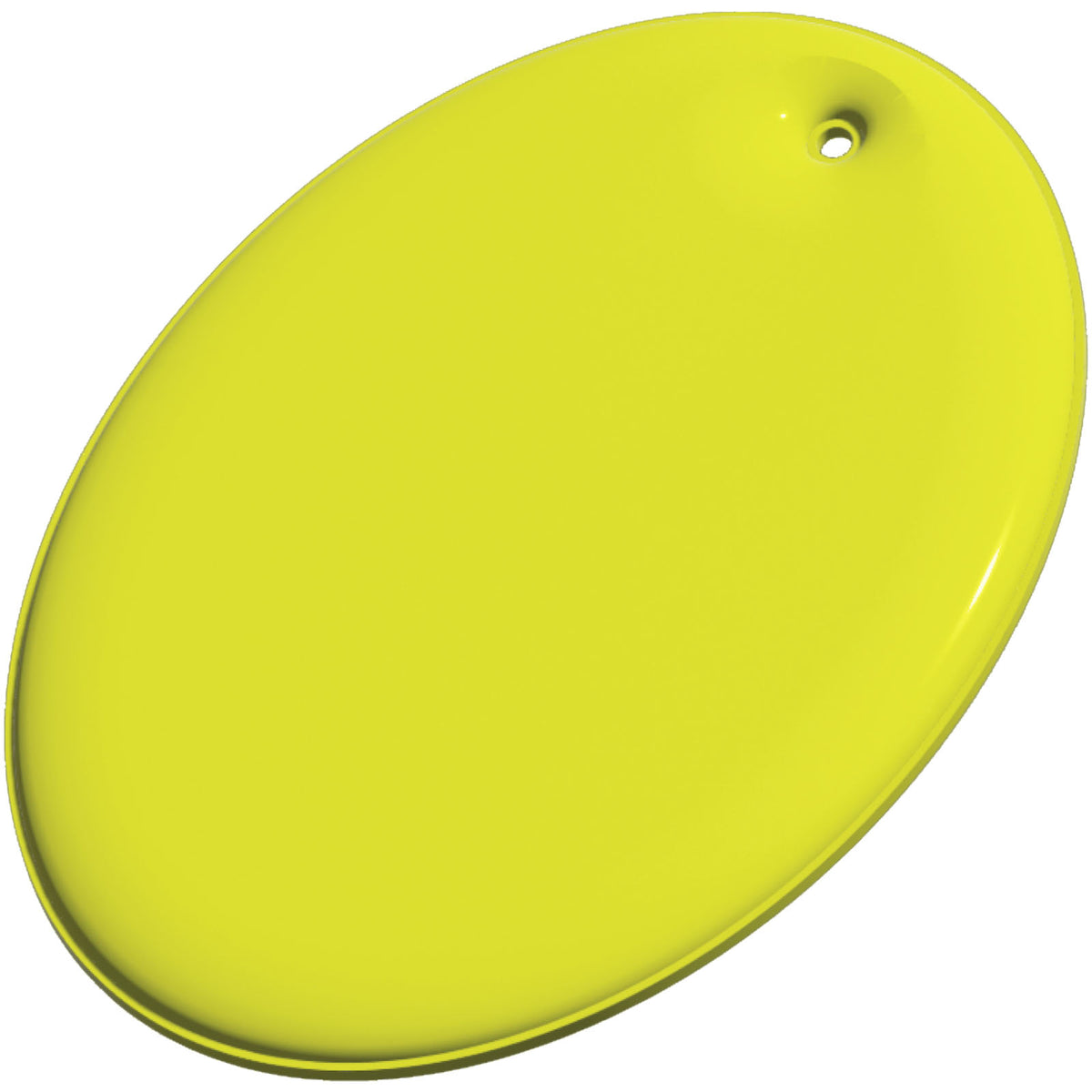 RFX™ H 12 Reflektierender, ovaler Anhänger – Neongelb