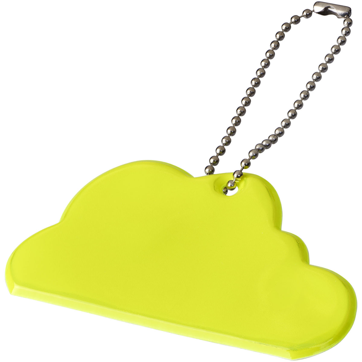 RFX™ H 12 Reflektierender Anhänger in Wolkenform – Neongelb