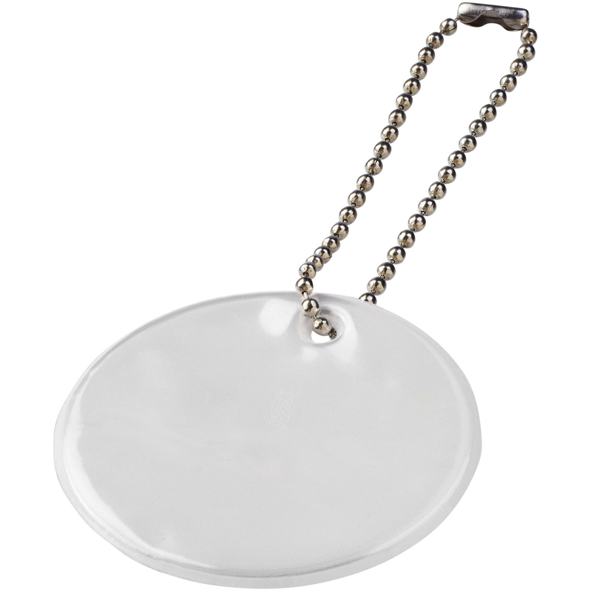 RFX™ H 16 Reflektierender, kleiner, runder Anhänger – Weiss
