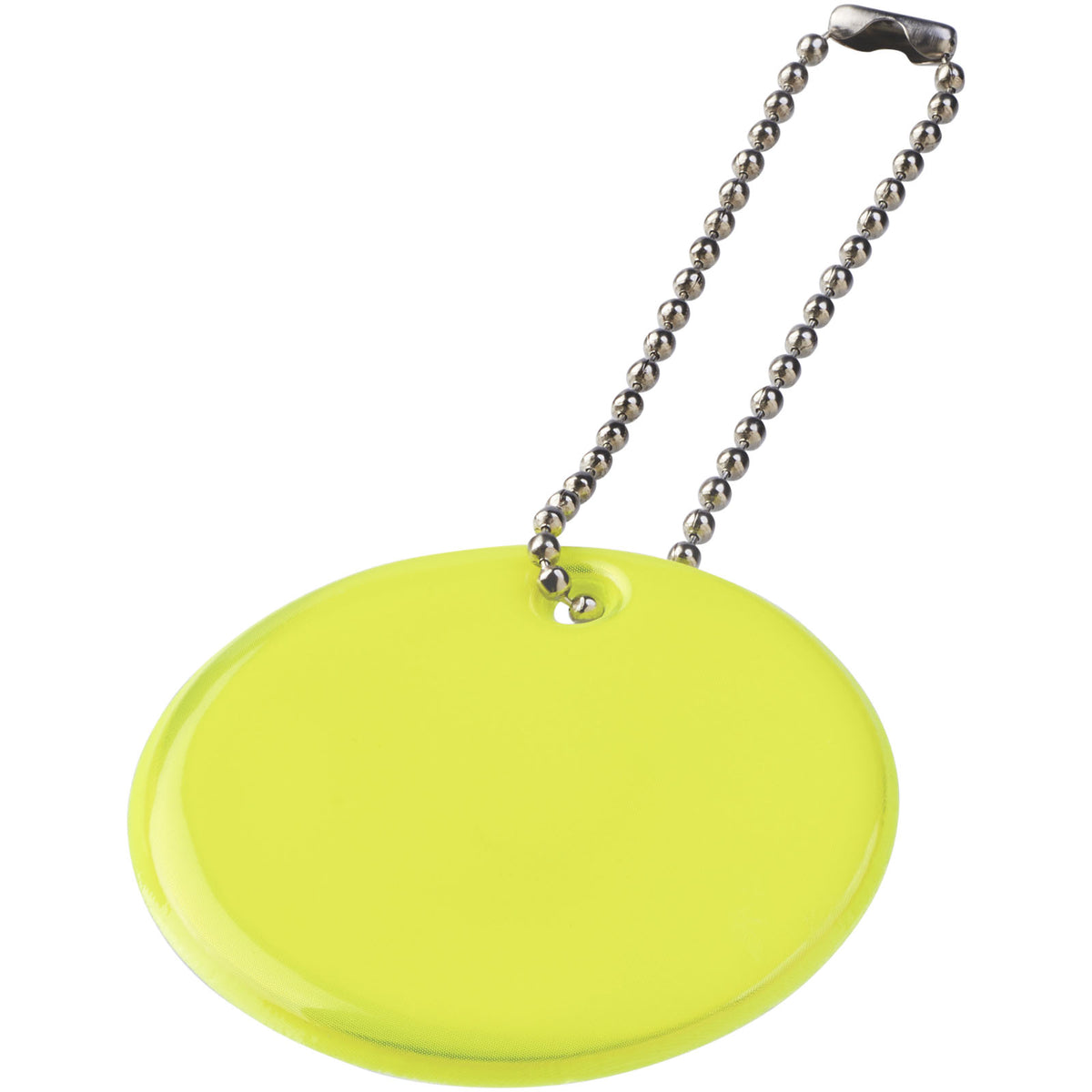 RFX™ H 16 Reflektierender, kleiner, runder Anhänger – Neongelb