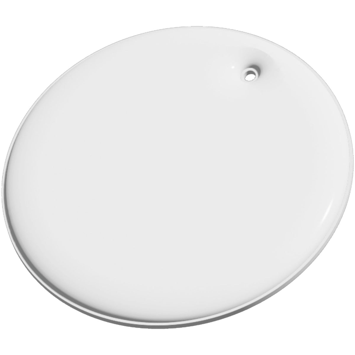 RFX™ H 16 Reflektierender, mittelgroßer, runder Anhänger – Weiss