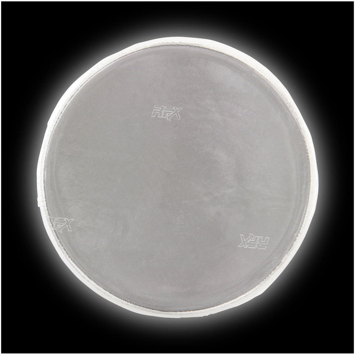 RFX™ S 09 Reflektierender, kleiner PVC Aufkleber – Weiss