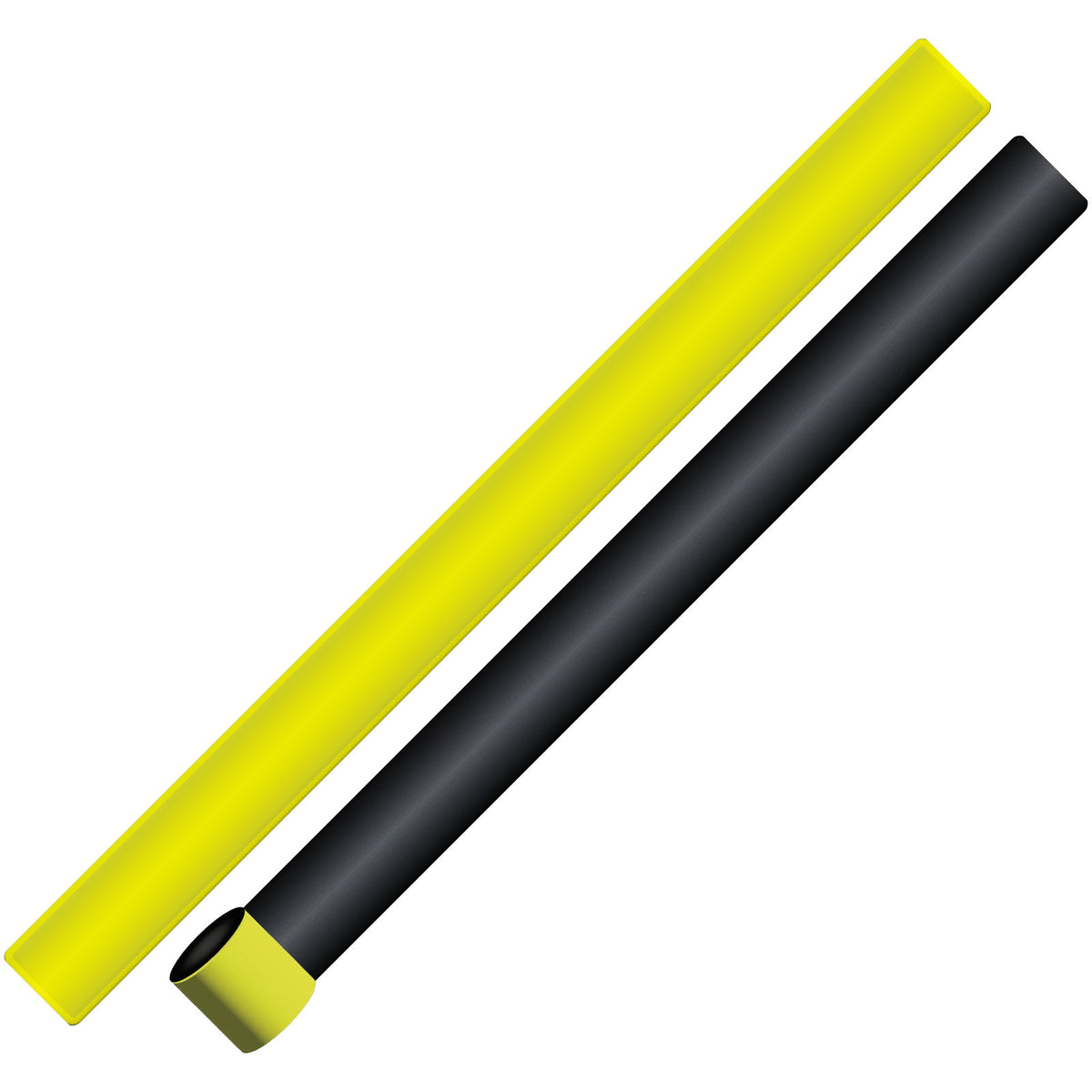 RFX™ 38 cm reflektierendes TPU Schnapparmband – Neongelb