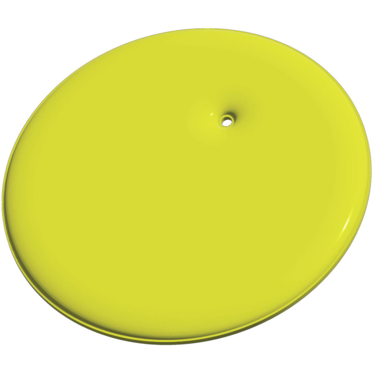 RFX™ H 09 Runder reflektierender TPU Anhänger – Neongelb