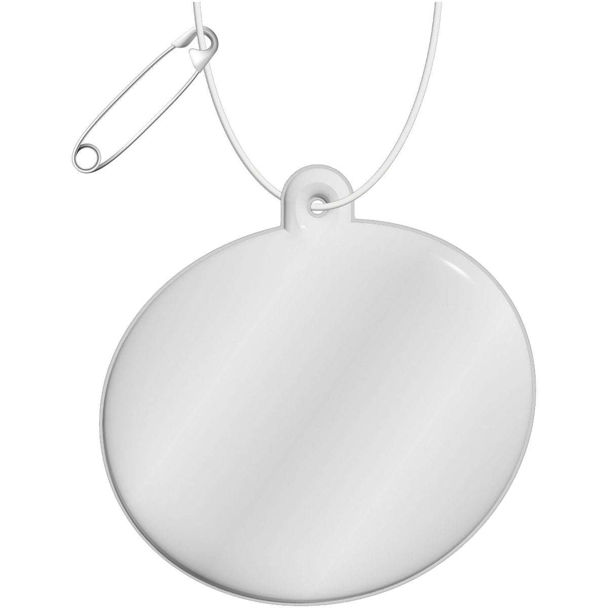 RFX™ H 09 ovaler reflektierender PVC Anhänger