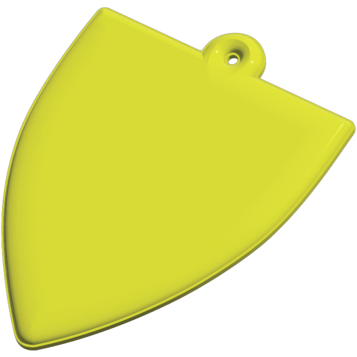 RFX™ H 12 reflektierender PVC Koffer Anhänger – Neongelb