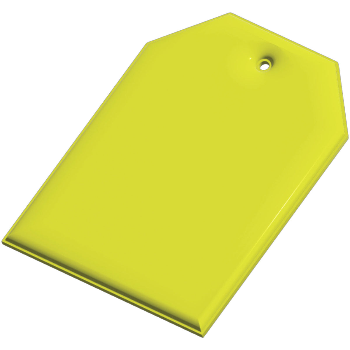 RFX™ H 12 Reflektierender Tag PVC Anhänger – Neongelb