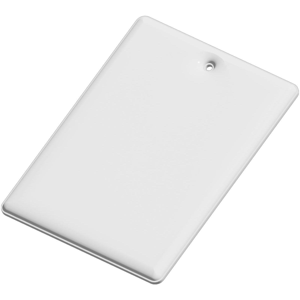 RFX™ H 12 rechteckiger reflektierender TPU Anhänger groß – Weiss