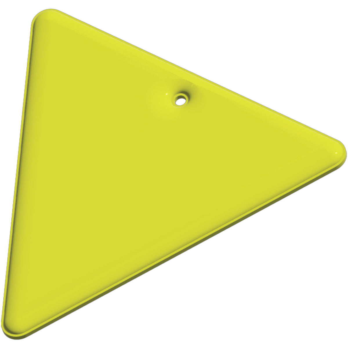 RFX™ H 12 reflektierender TPU Anhänger Dreieck – Neongelb