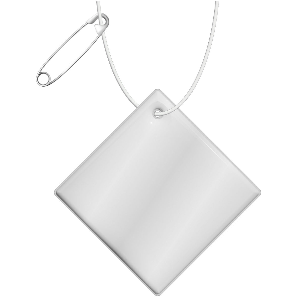 RFX™ H 20 Diamant reflektierender PVC Anhänger groß