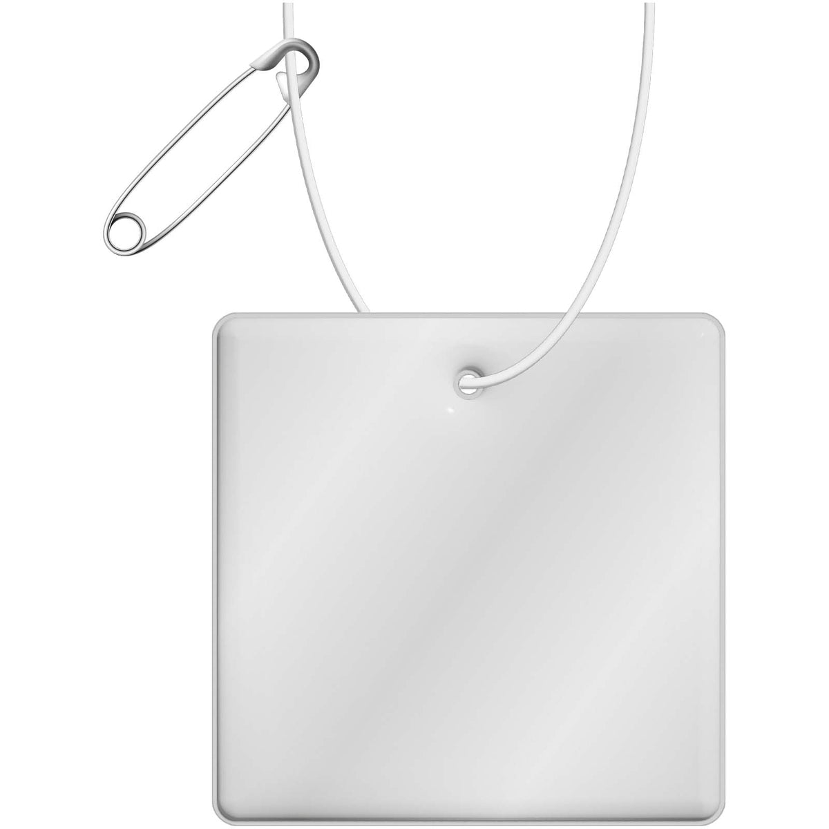 RFX™ H 16 quadratischer, leichter, reflektierender PVC Anhänger