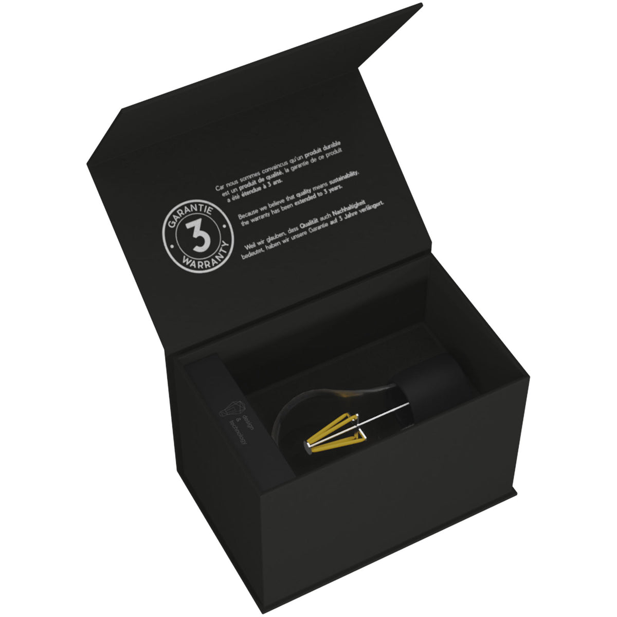 SCX.design F20 Schwebende Lampe – Schwarz