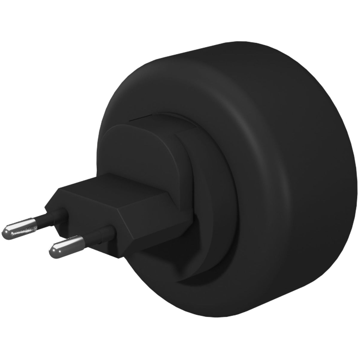 SCX.design H11 Smart Home Ladegerät mit Leuchtlogo – Schwarz