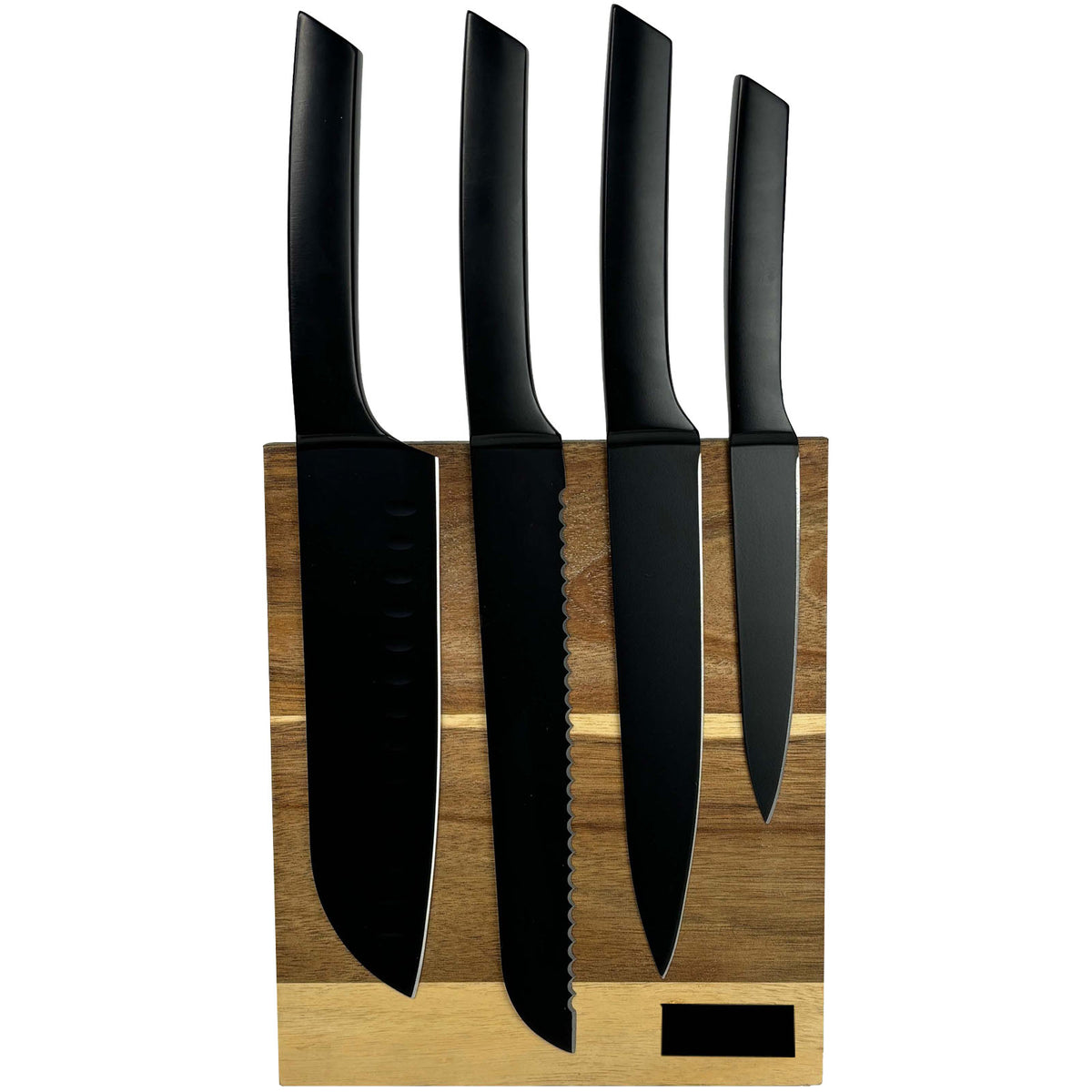 SCX.design K04 Küchenmesser und Schneidebrett Set – Holz