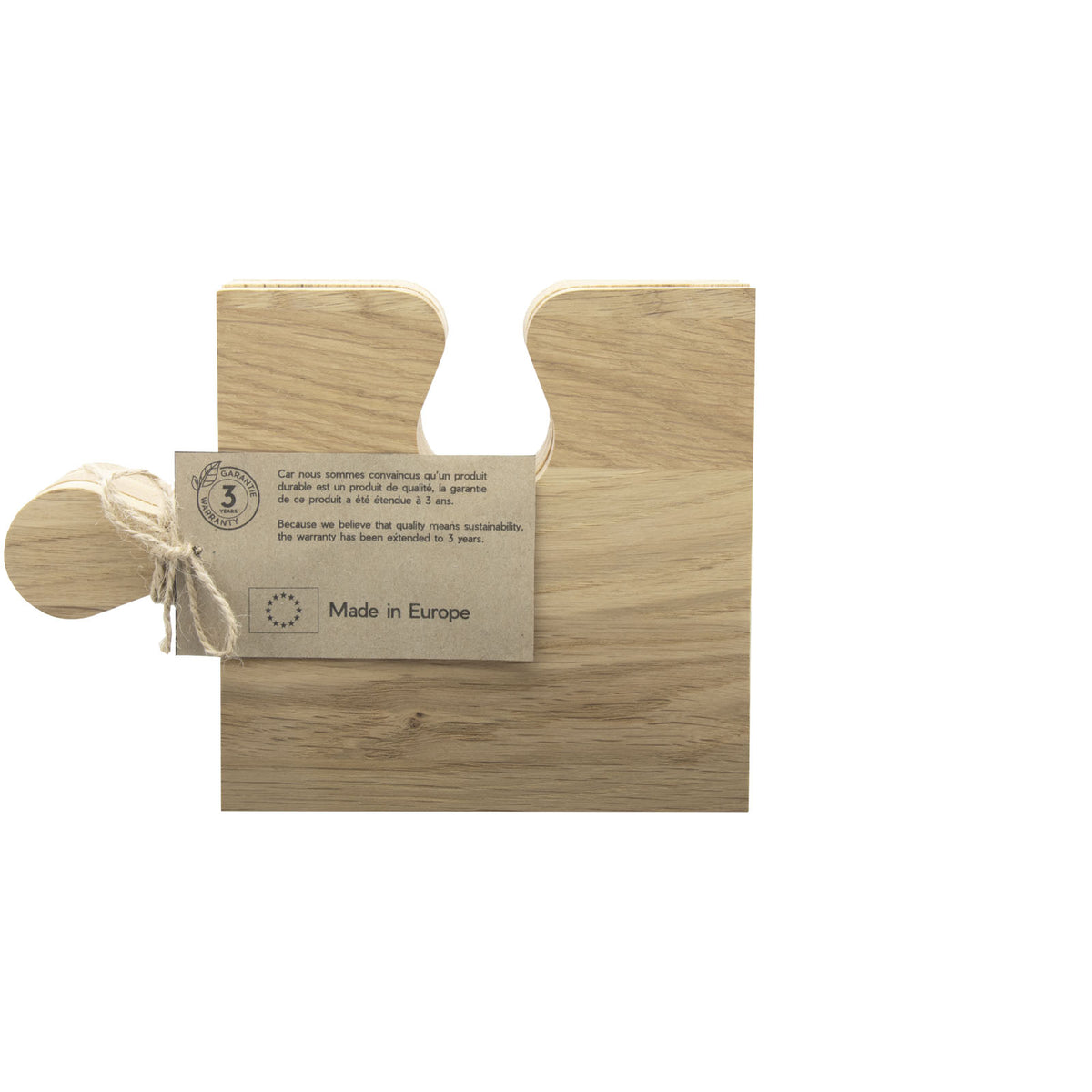 SCX.design K05 Puzzle Schneidebrett Set aus Eiche – Holz