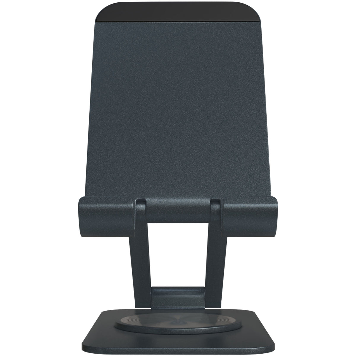 SCX.design O32 faltbare Telefonladestation mit 3 in 1 Ladekabel – Gun metal