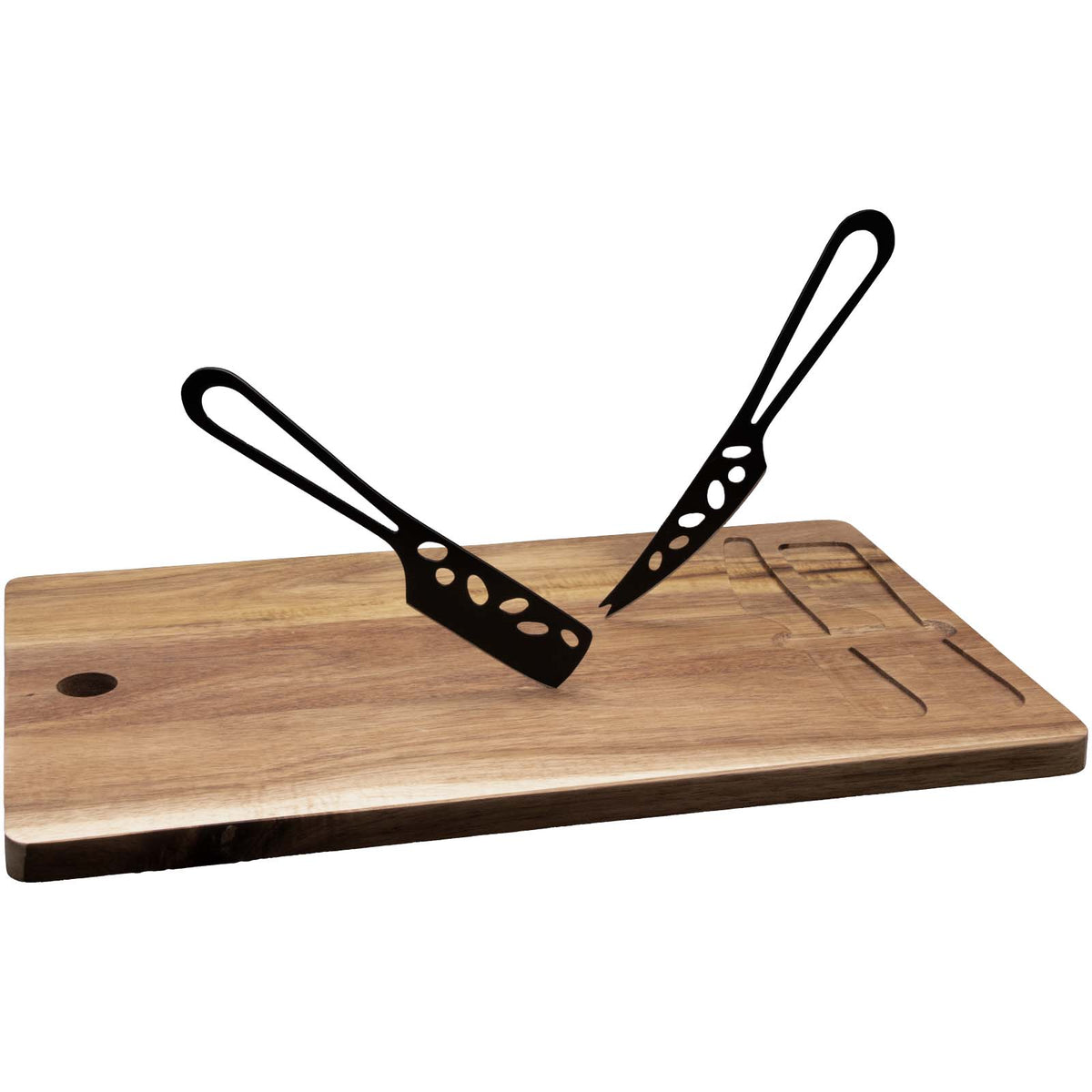 SCX.design K06 Schneidebrett und Messerset – Holz
