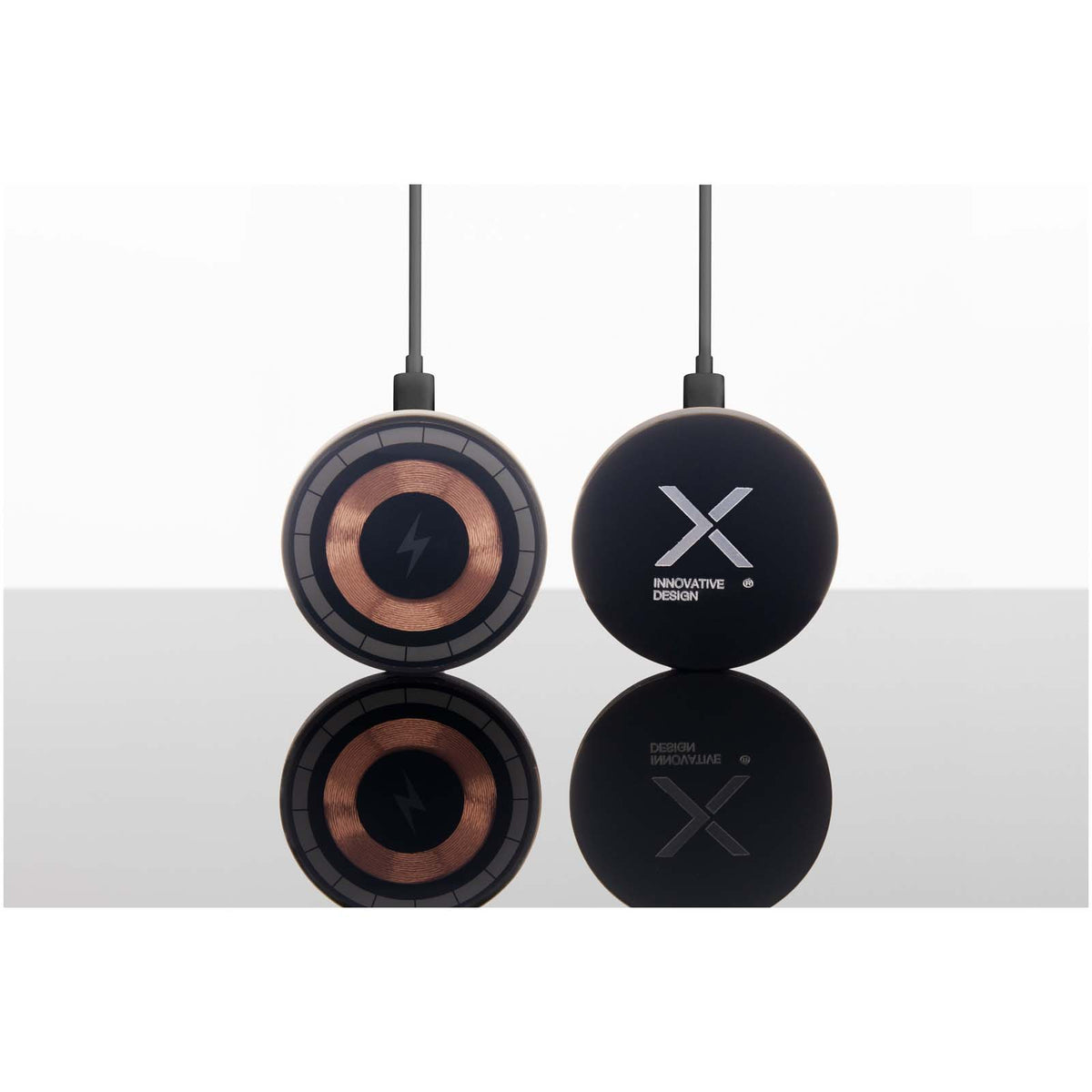 SCX.design W37 15W extra slim kabelloses Ladepad – Schwarz