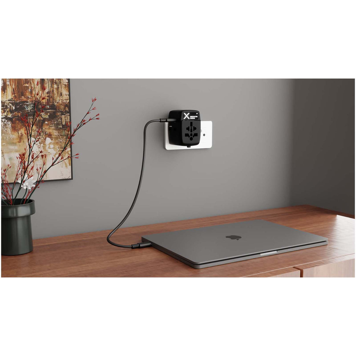SCX.design T19 Universeller Reiseadapter 65W – Schwarz