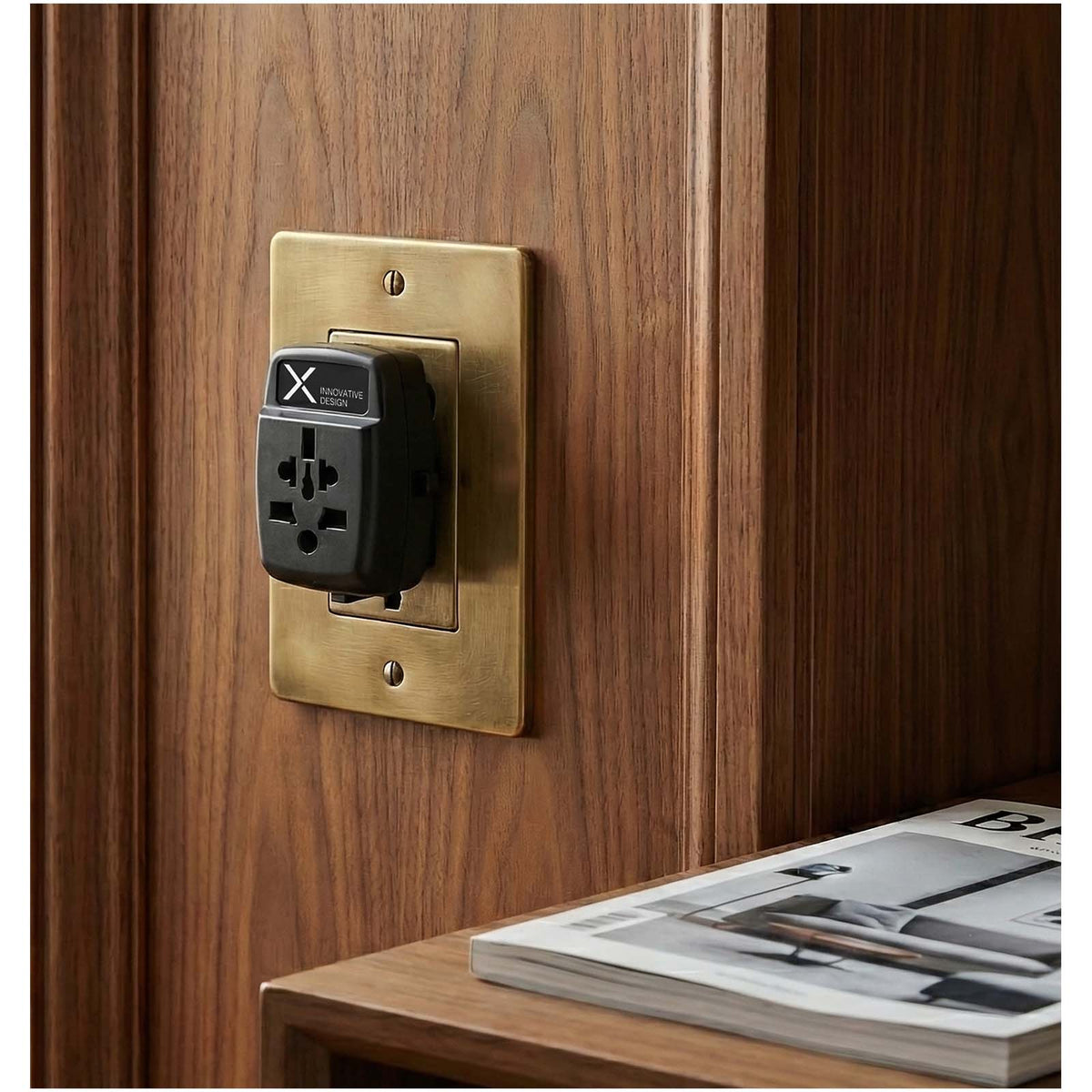 SCX.design T19 Universeller Reiseadapter 65W – Schwarz