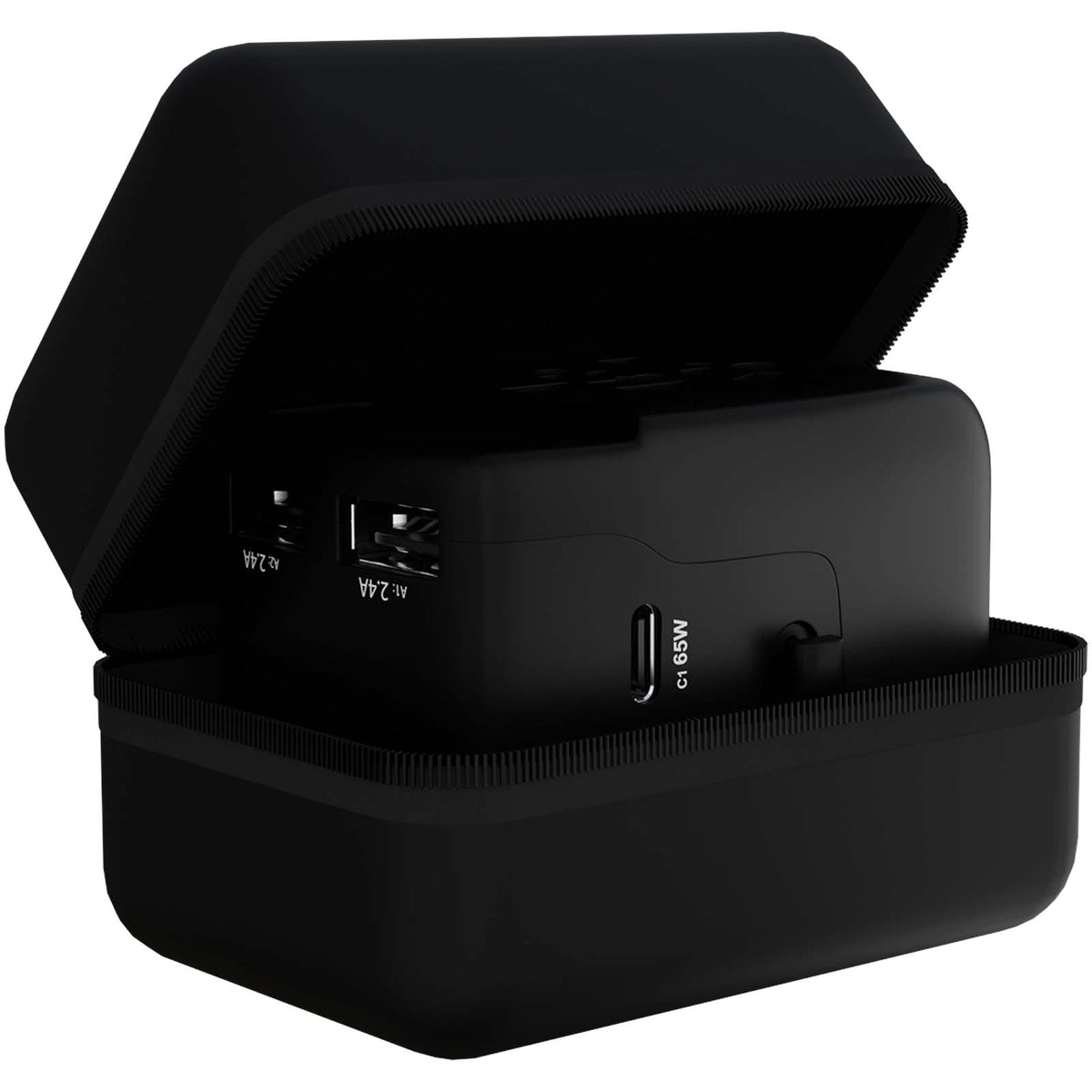 SCX.design T19 Universeller Reiseadapter 65W – Schwarz