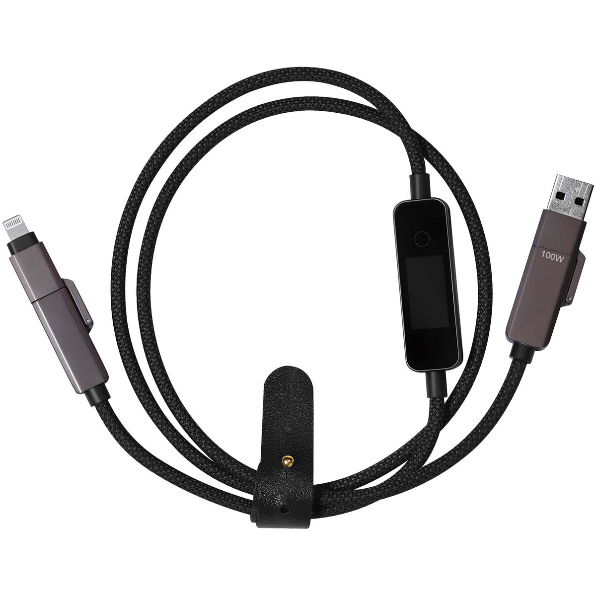 SCX.design C41 100W Digital Ladekabel – Schwarz