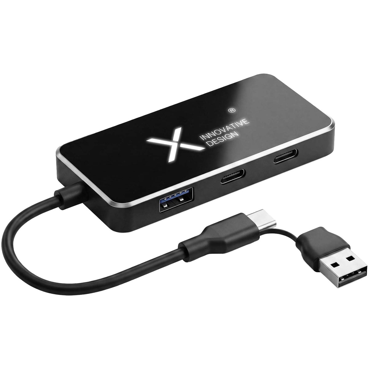 SCX.design H22 7 in 1 USB Hub – Schwarz