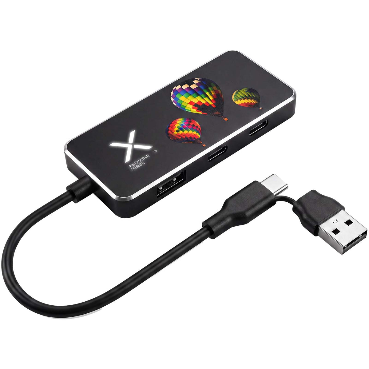 SCX.design H22 7 in 1 USB Hub – Schwarz