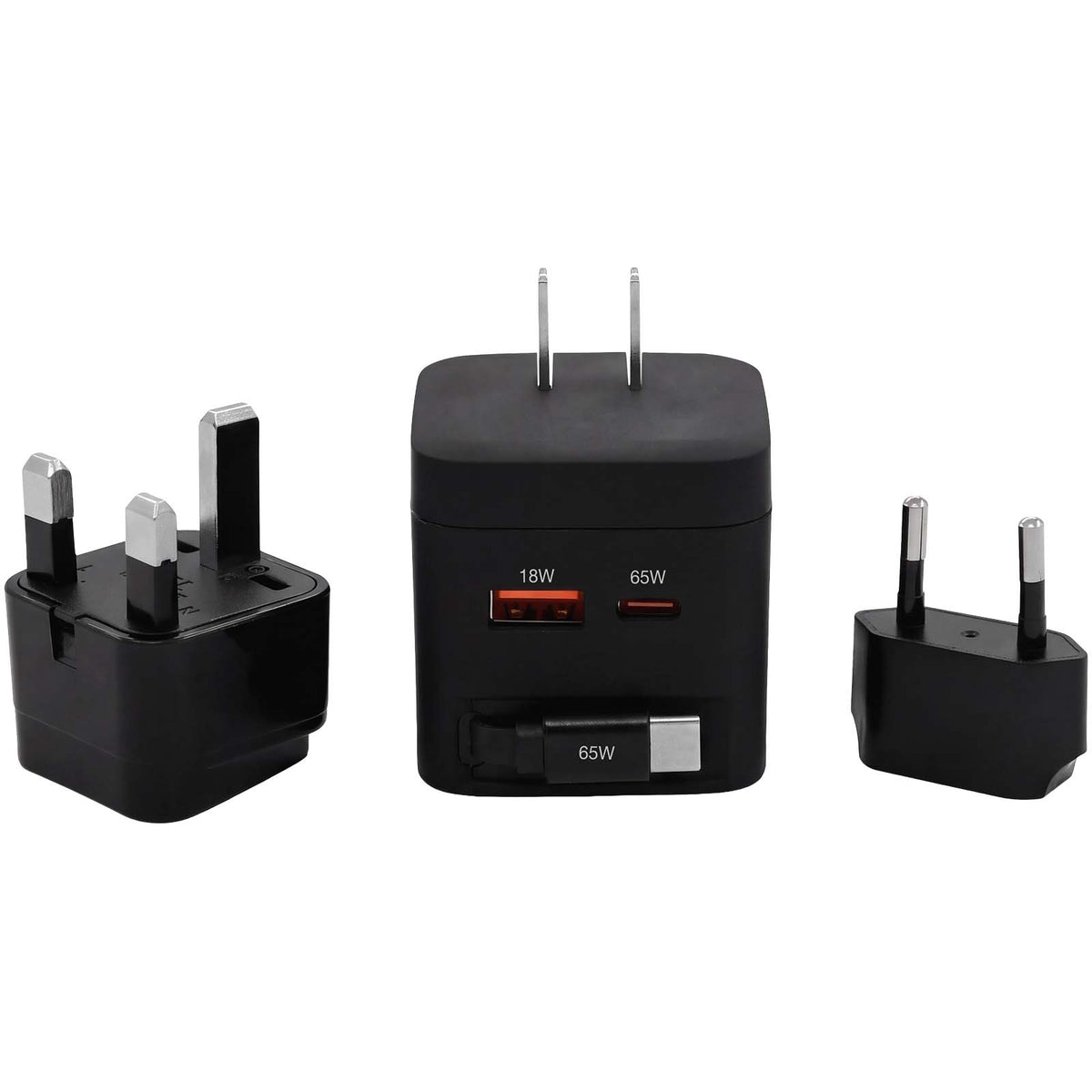 SCX.design T21 65W Reiseadapter – Schwarz