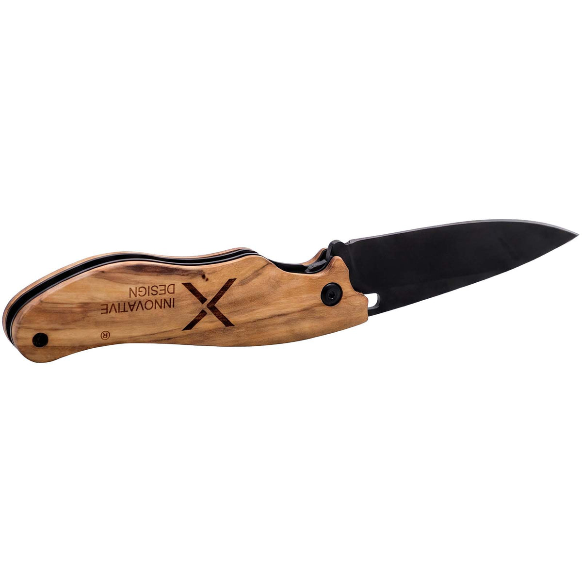 SCX.design T33 Klappmesser aus Olivenholz – Holz