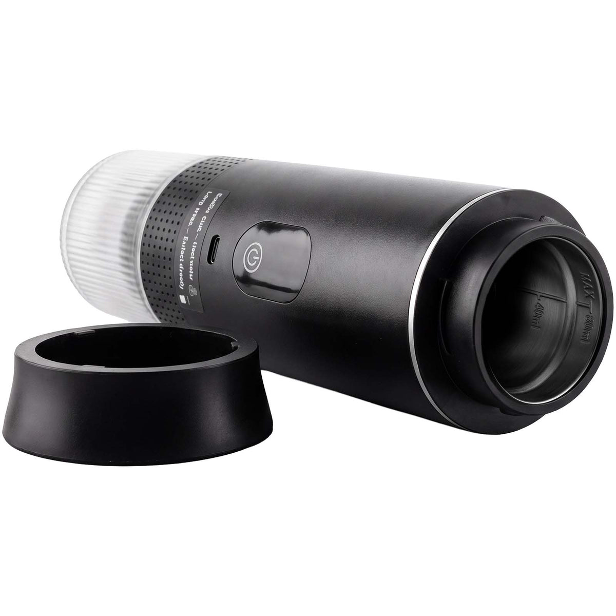 SCX.design D30 TravelPresso Kaffeemaschine – Schwarz