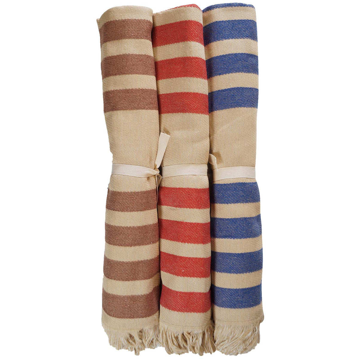 Azov 270 g/m² Fouta – Rot