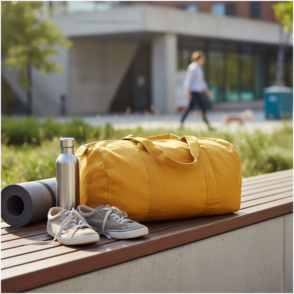Higgins Duffle Reisetasche – Gelb