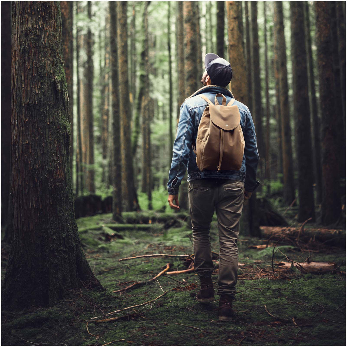 Natura Rucksack – Braun
