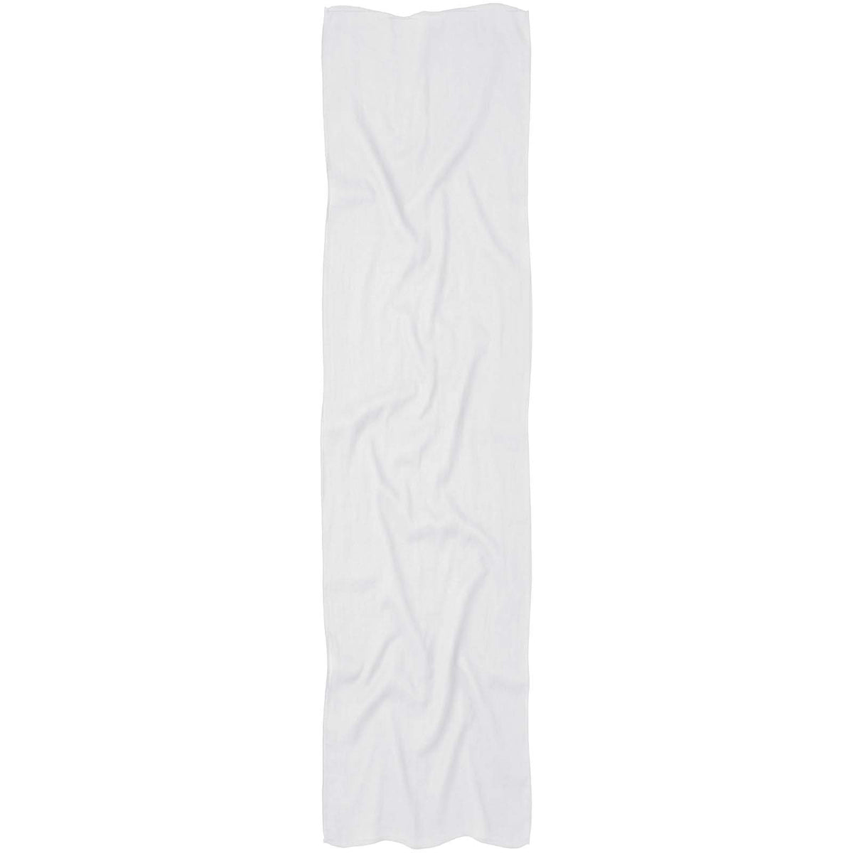 Scarfy 50 × 220 cm Schal aus Baumwolle – Weiss