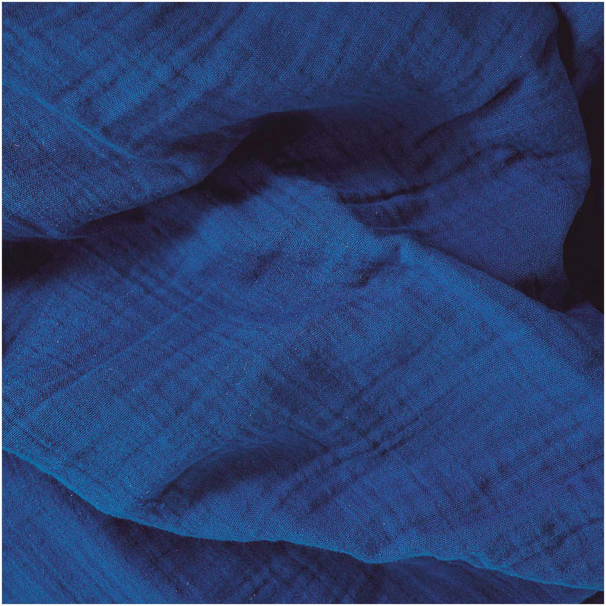 Scarfy 50 × 220 cm Schal aus Baumwolle – Blau