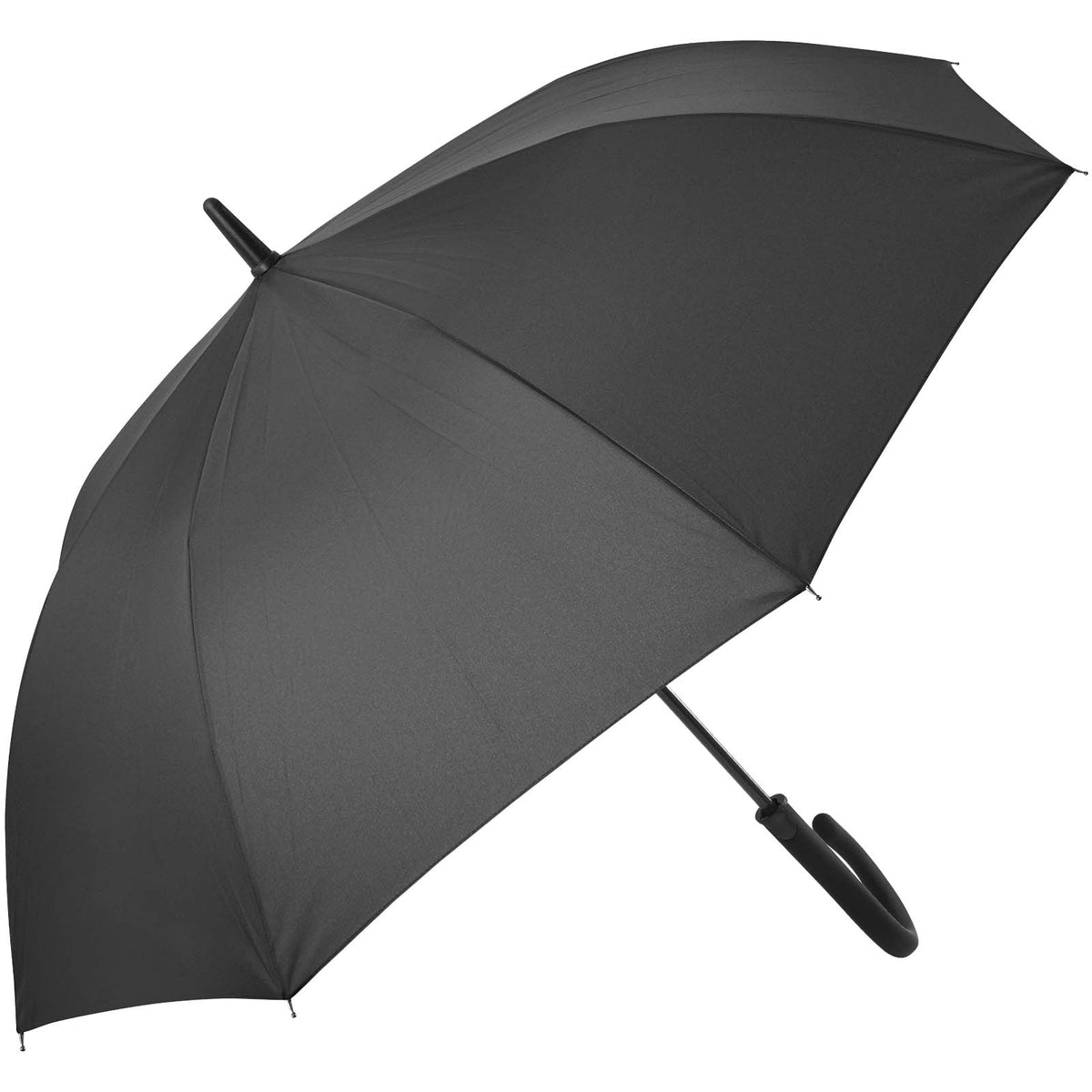 Elegant Golf 30" Stadtschirm – Schwarz