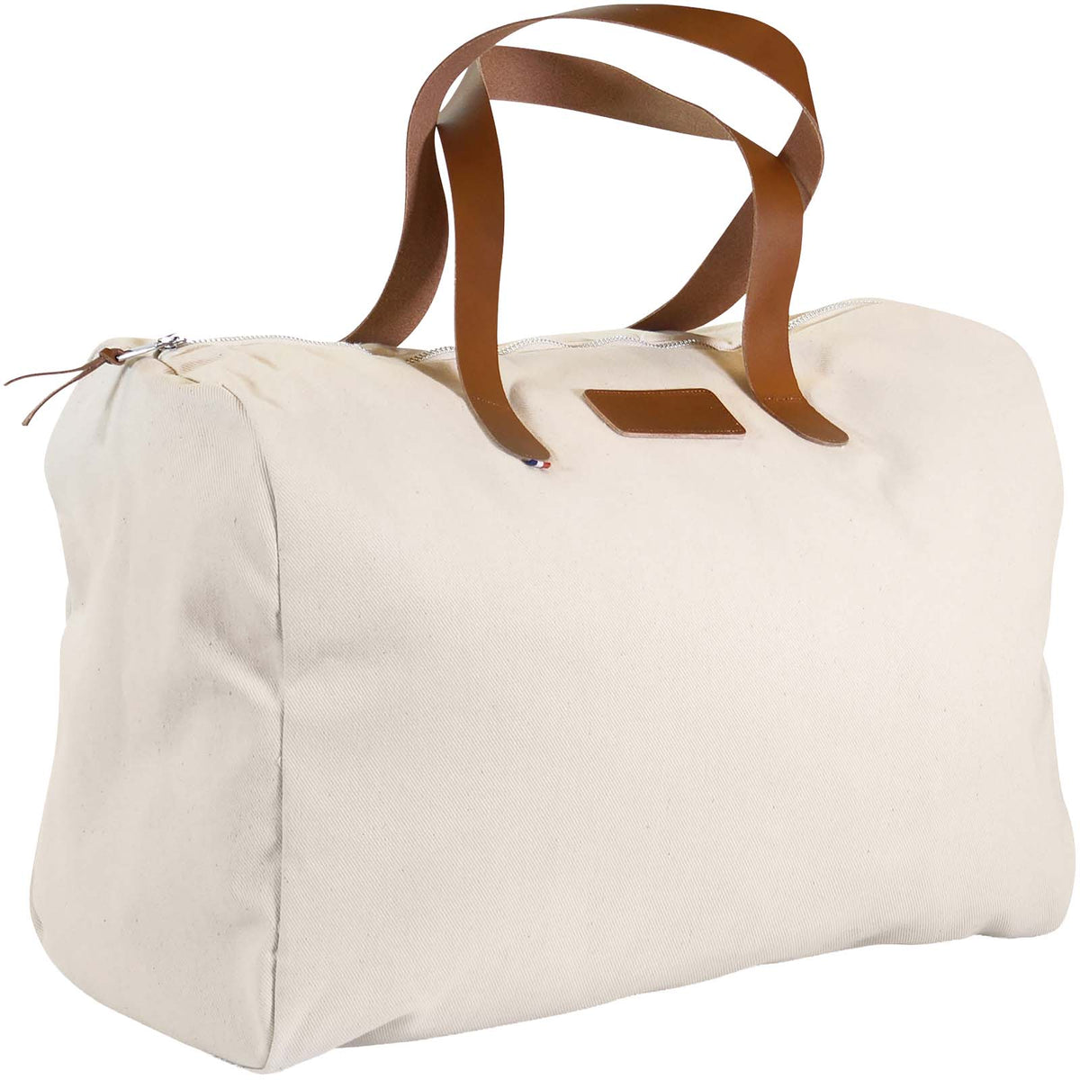 Rondeau Reisetasche aus Baumwolle – Natur