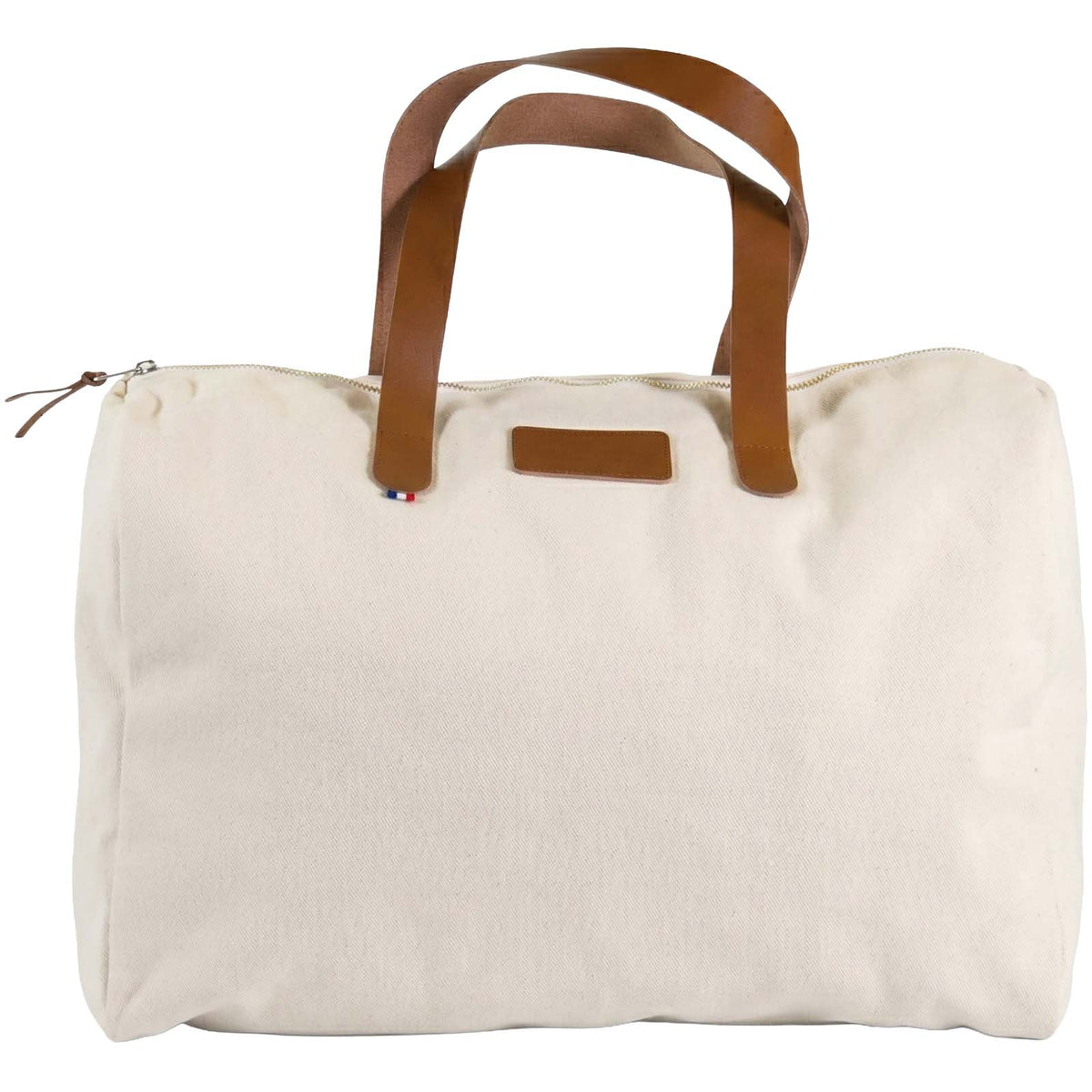 Rondeau Reisetasche aus Baumwolle – Natur
