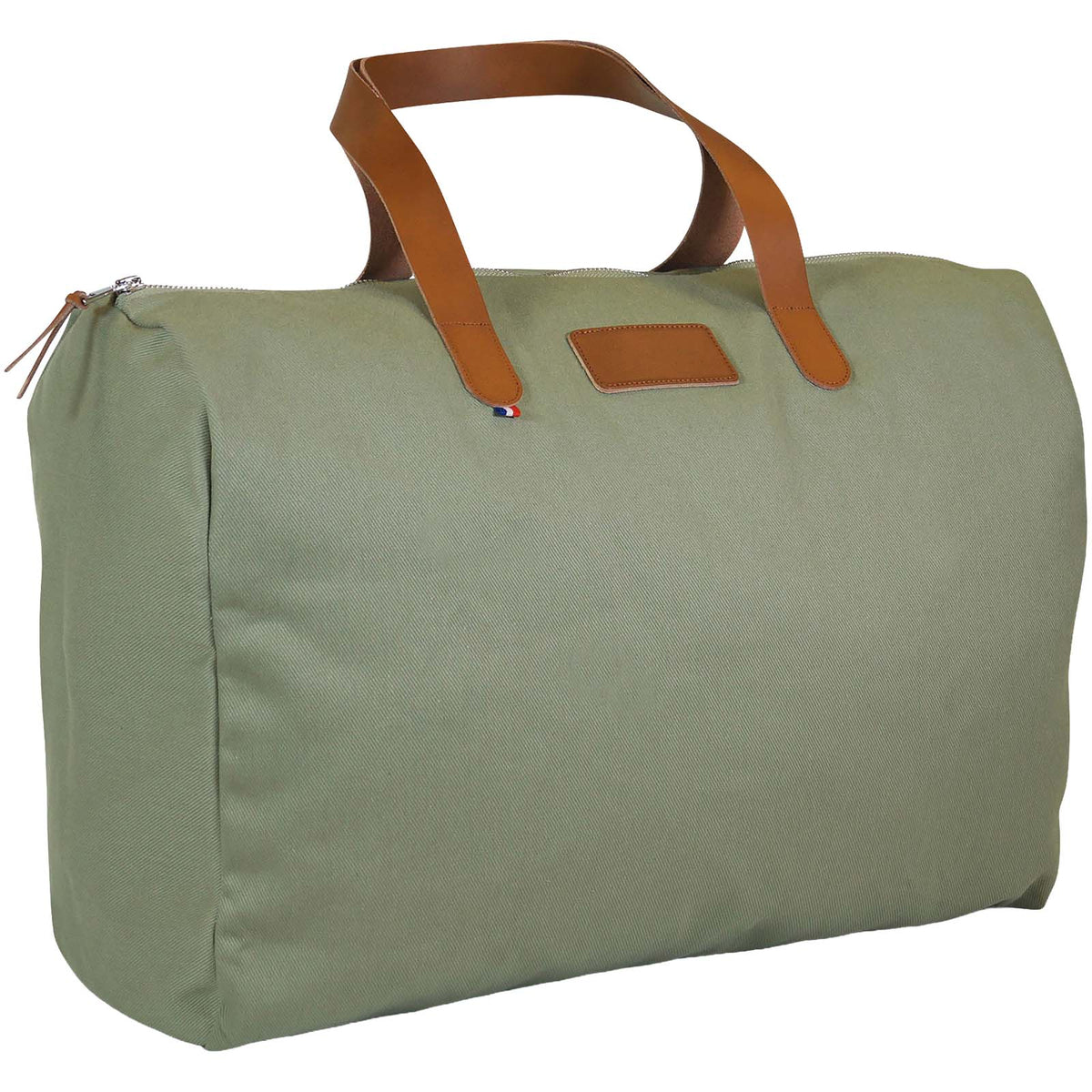Rondeau Reisetasche aus Baumwolle – Grün