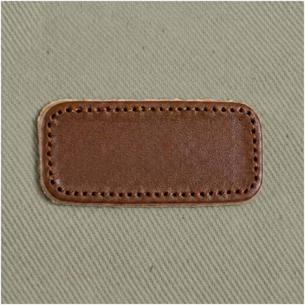 Rondeau Reisetasche aus Baumwolle – Grün