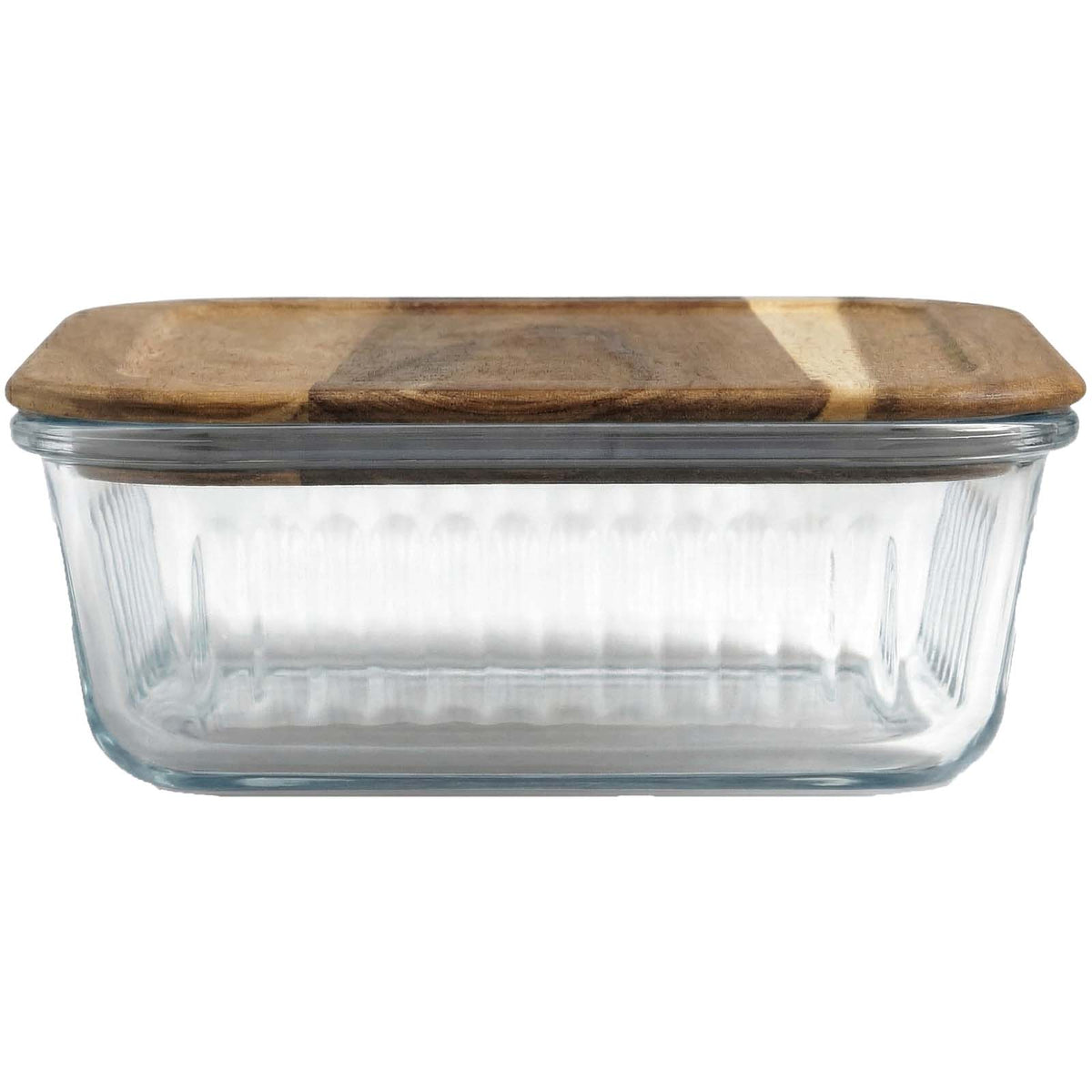 Purlunch 1000 ml Lunchbox aus Borosilikatglas – Transparent