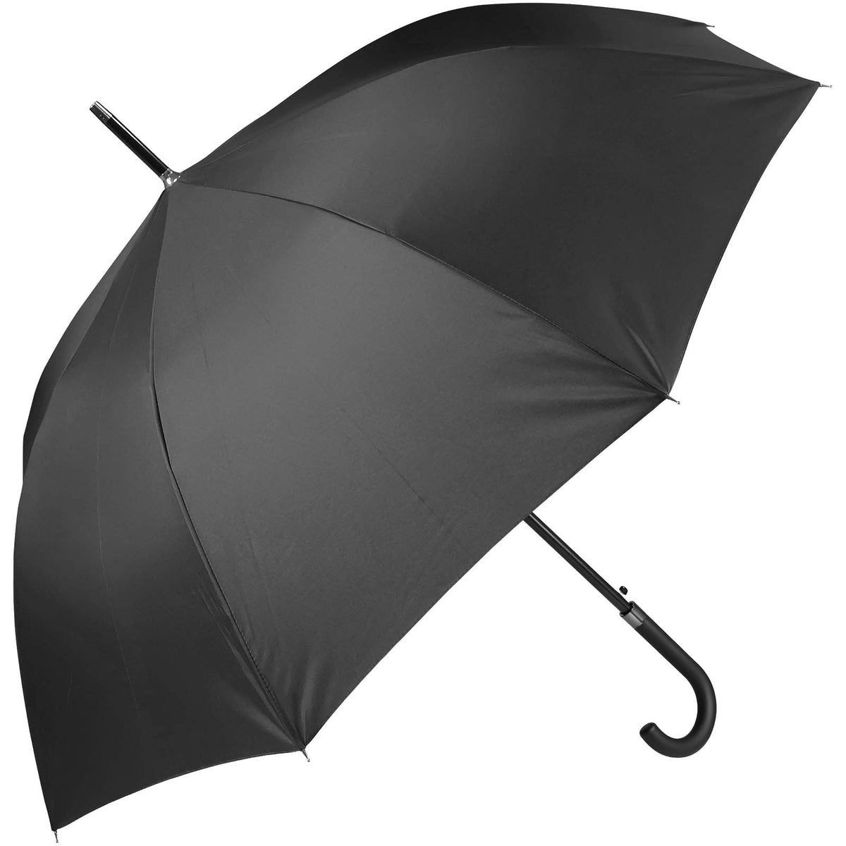 Libeccio 24", windfester Regenschirm – Schwarz
