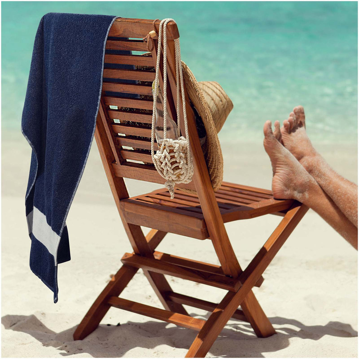 Seasport Sporthandtuch – Blau