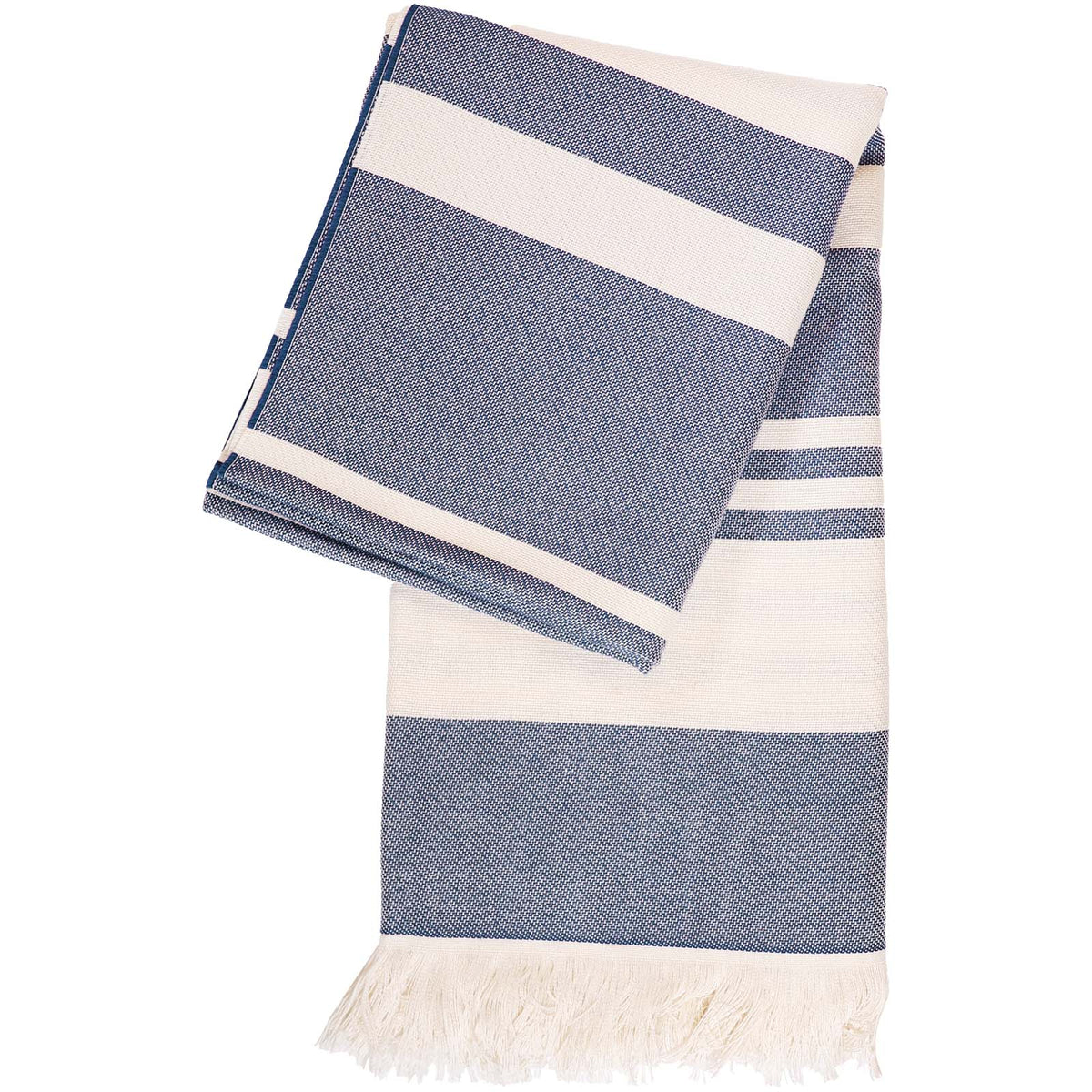 Axeline Hammam Fouta aus Baumwolle – Blau