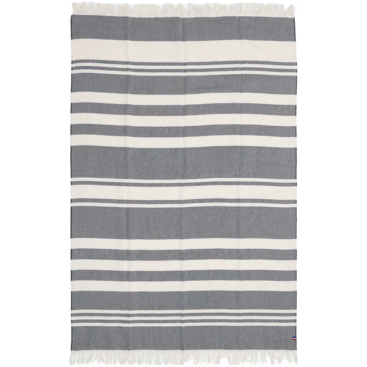 Axeline Hammam Fouta aus Baumwolle – Dunkelgrau